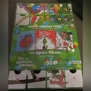 Grinch Puzzle Adventure Calendar NEW